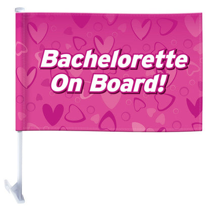 Bachelorette car flag