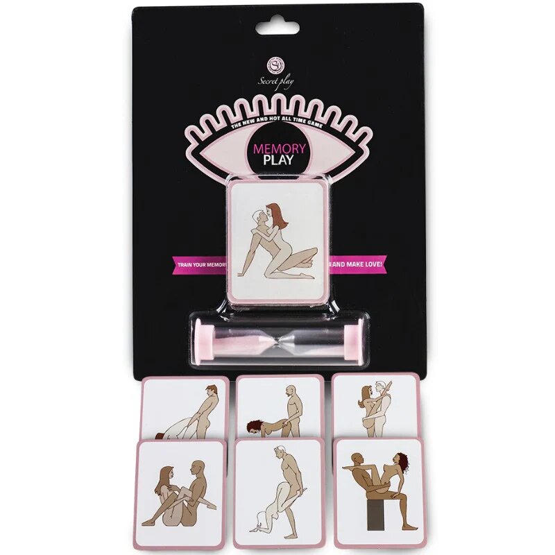 Hourglass and Sexy Memory Play Cards