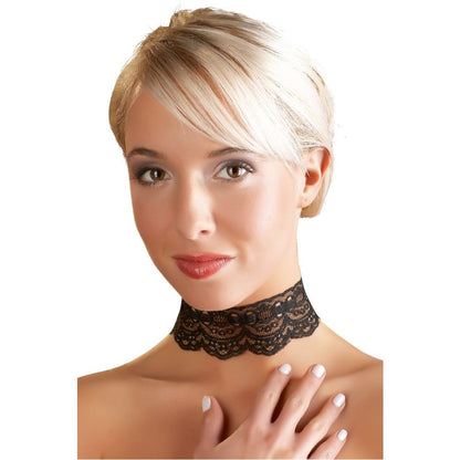 Sexy Lace Collar Black