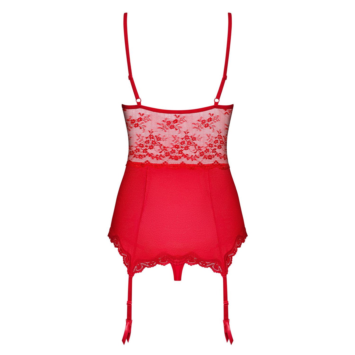 Corsetto e Perizoma Sexy Lovica Rosso