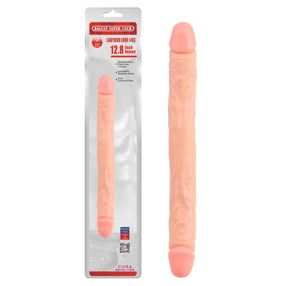 Dildo Doppio Ladybro Love 32,5 cm