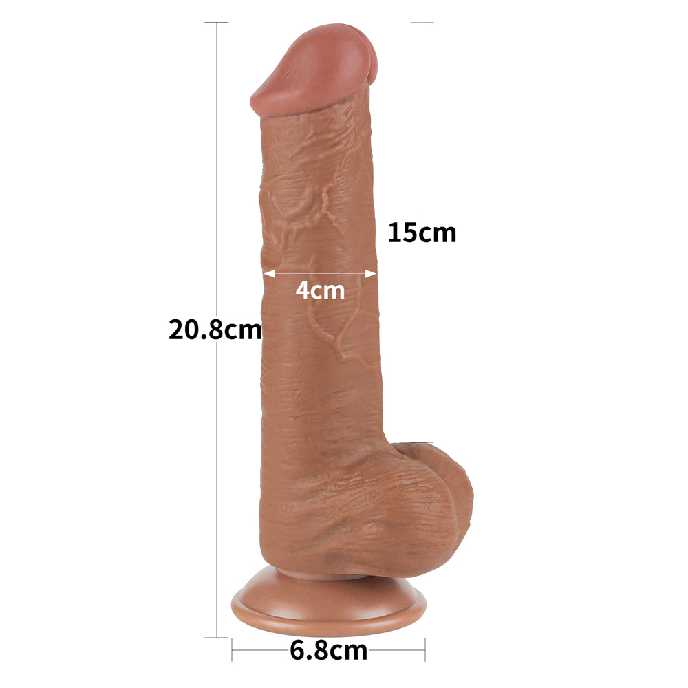 dildo realistico layerium lovetoy misure