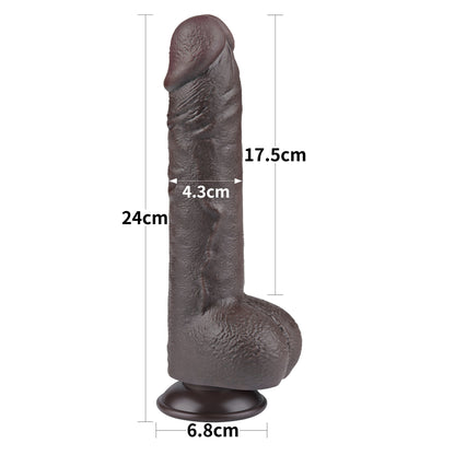 Chocolate Realistic Dildo 24 cm