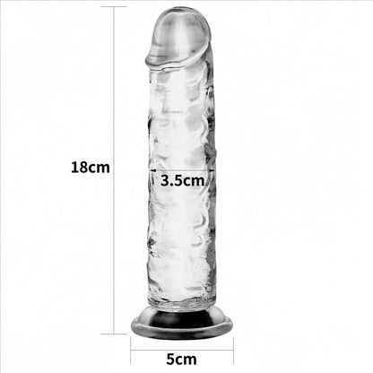 Dildo Realistico Flawless Clear 18 cm