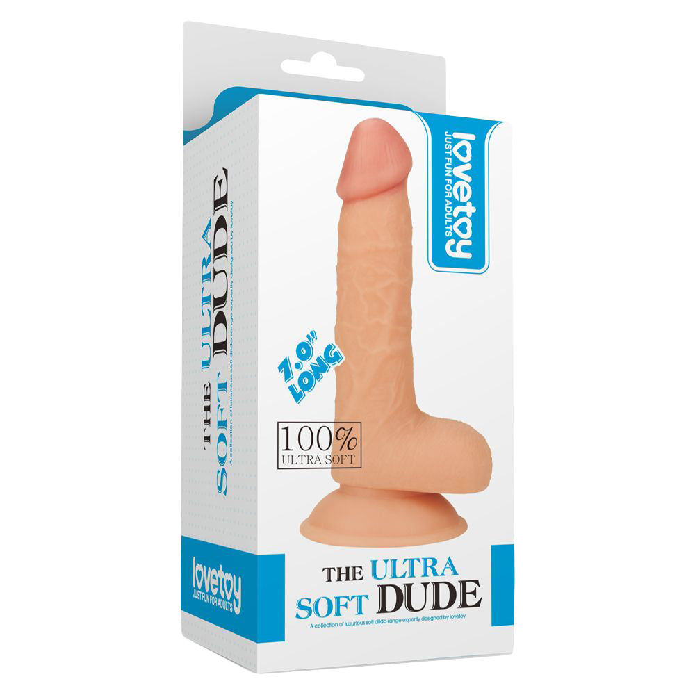 Dildo Realistico Ultra Soft Ronan 18 cm