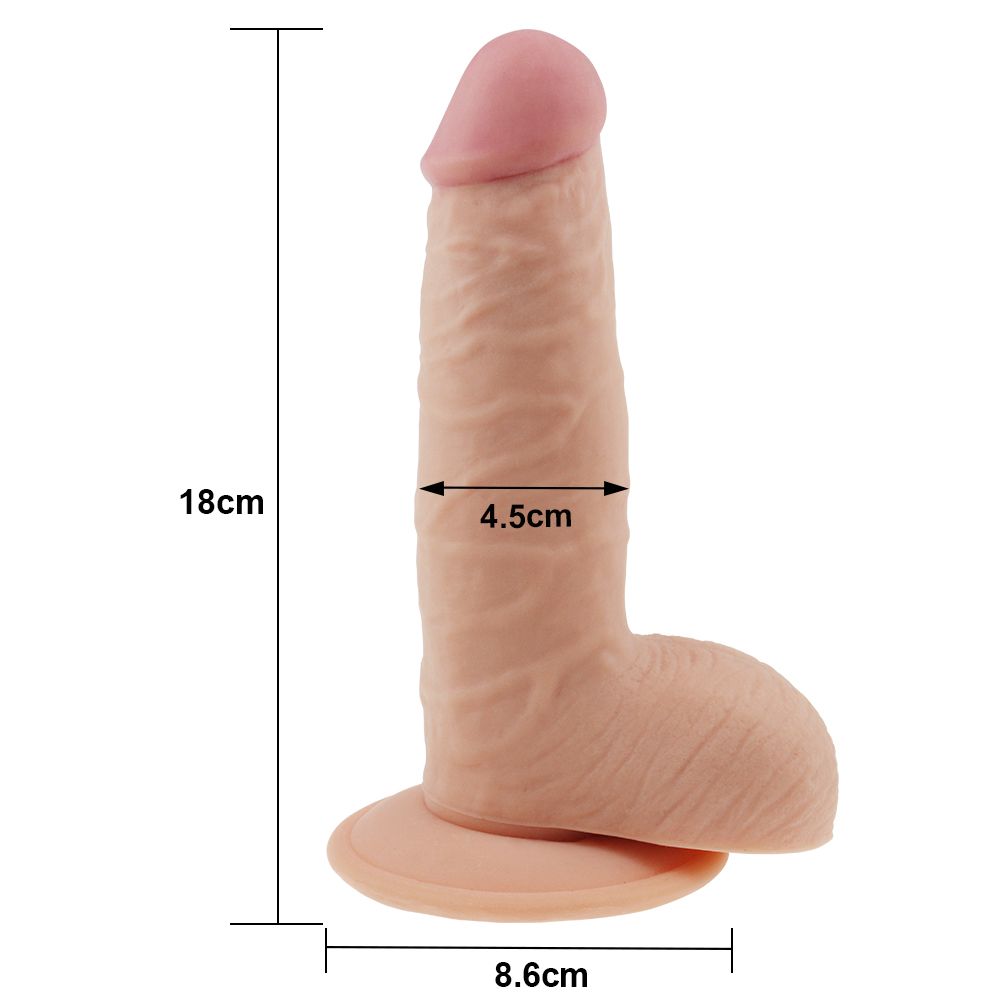 Dildo Realistico Ultra Soft Philiph 18 cm