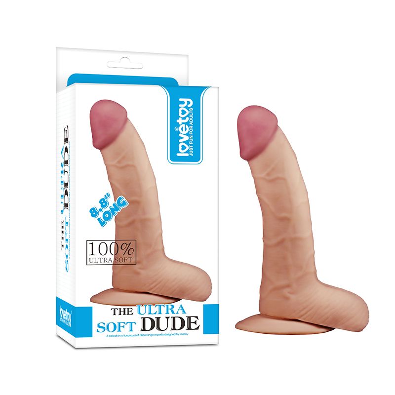 Dildo Realistico Ultra Soft Quentin 22,5 cm