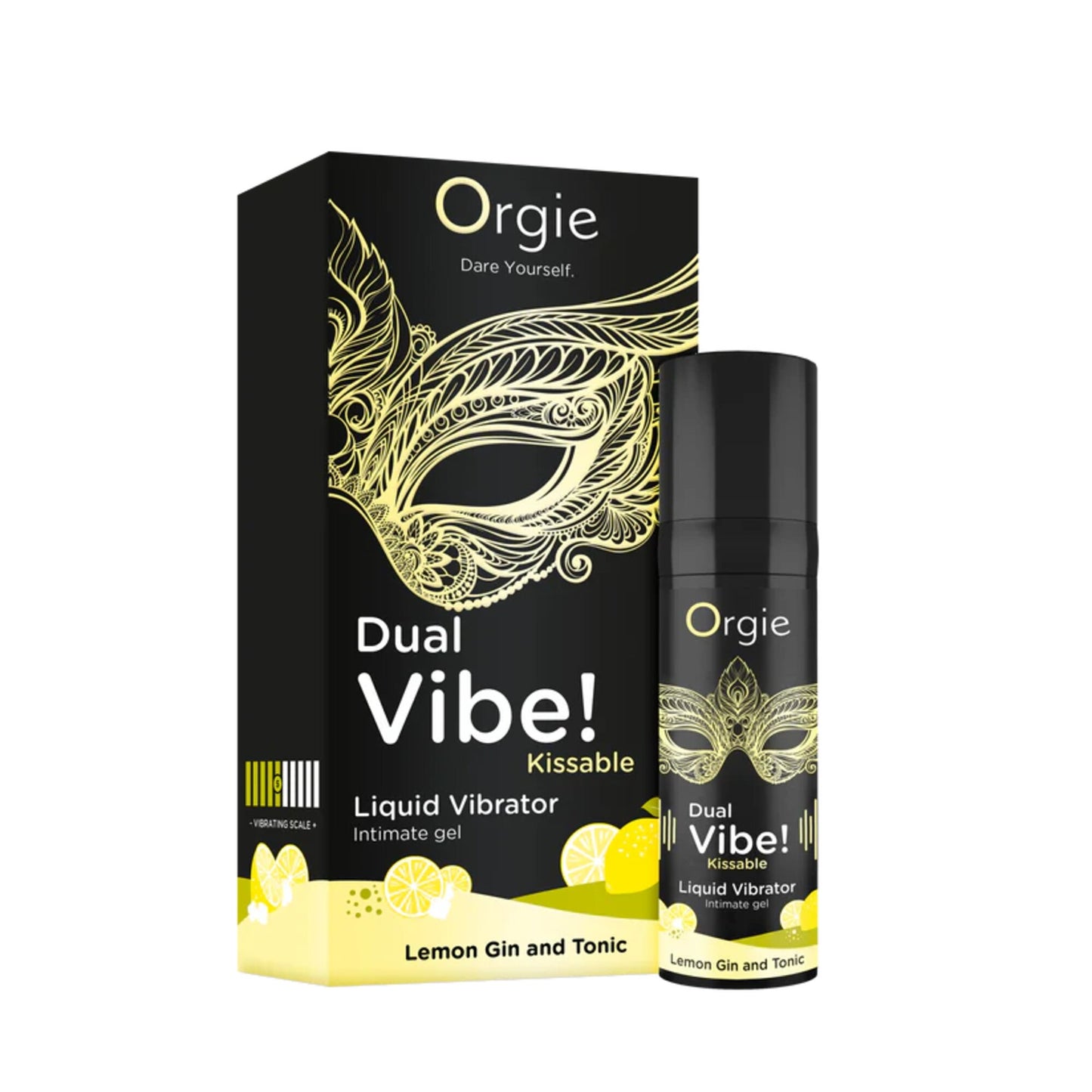 Vibratore Liquido Dual Vibe Lemon Gin And Tonic 15ml