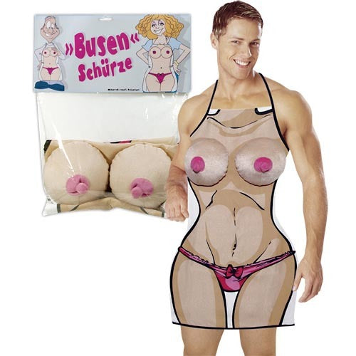 Gadget apron with breast