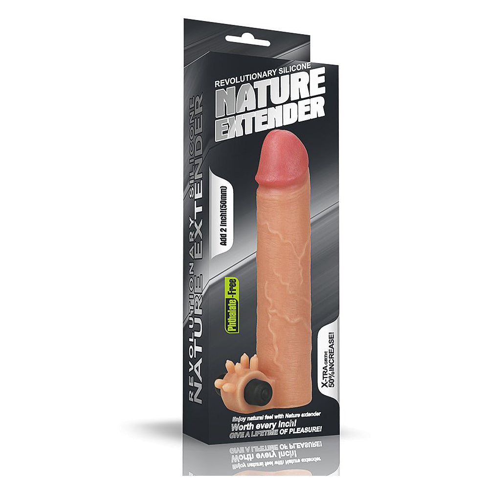 Guaina e Prolunga Pene Nature Vibe 19 cm