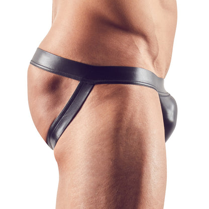 Intimo Uomo Sexy Jock Nero