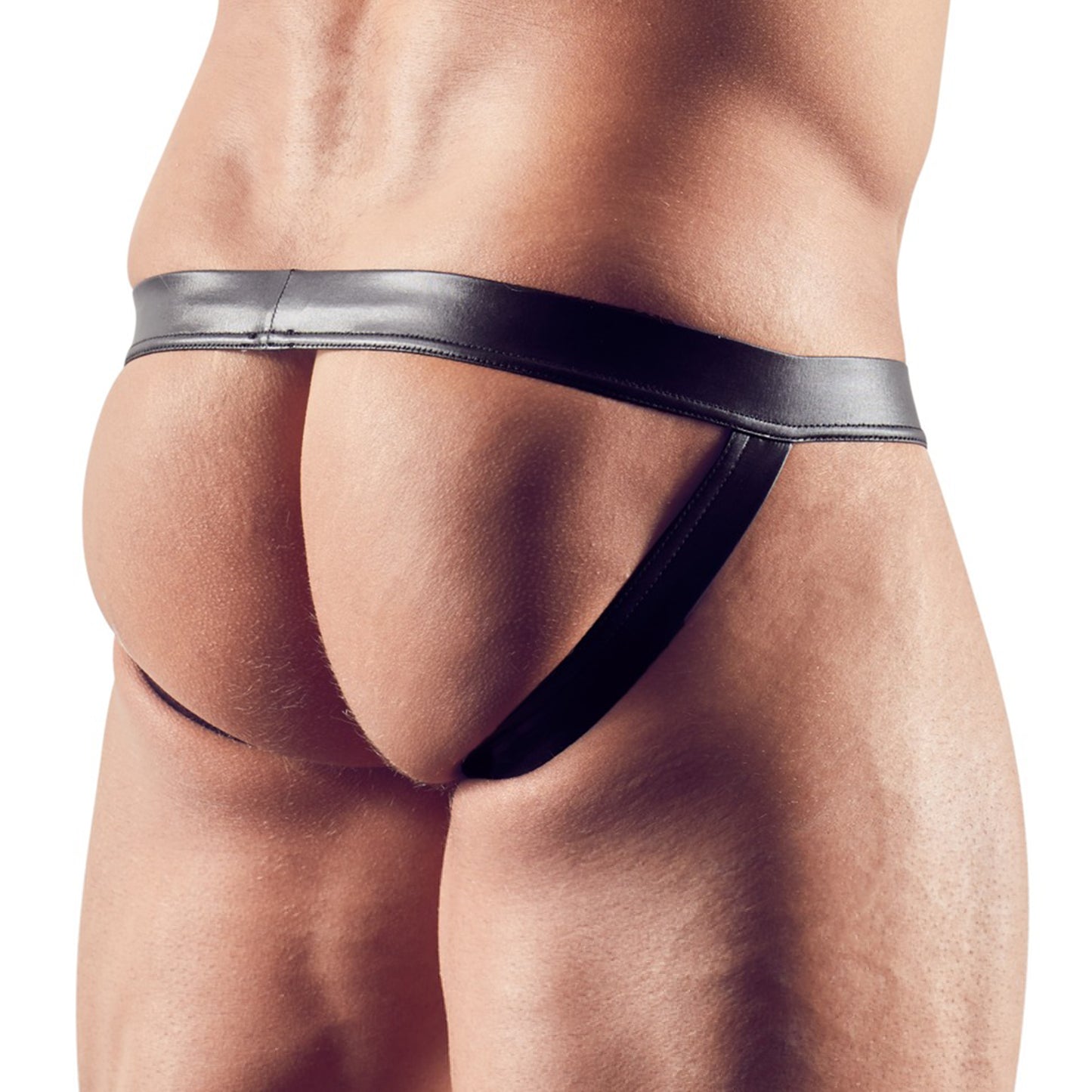 Intimo Uomo Sexy Jock Nero