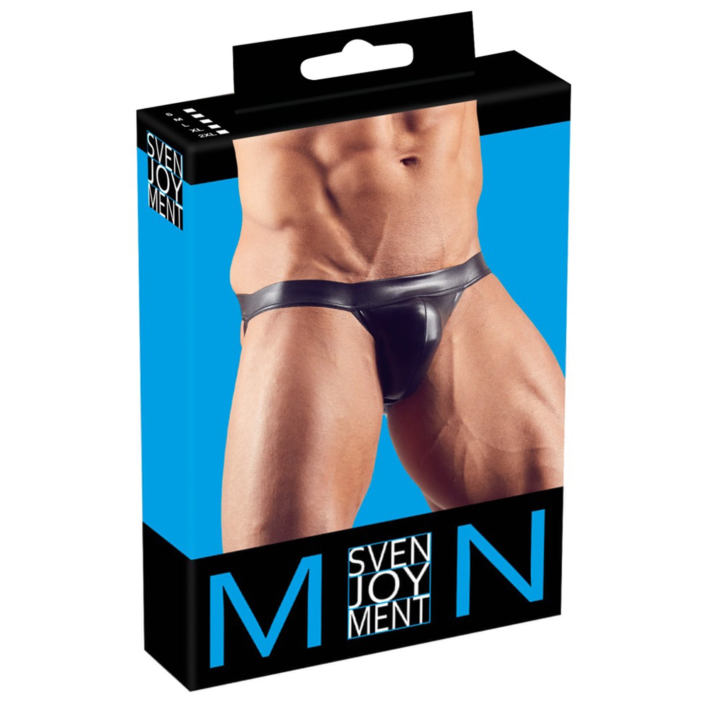 Intimo Uomo Sexy Jock Nero