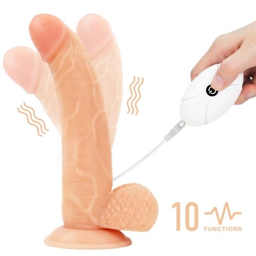 Lovetoy Vibrating Easy Strapon Set 8.5