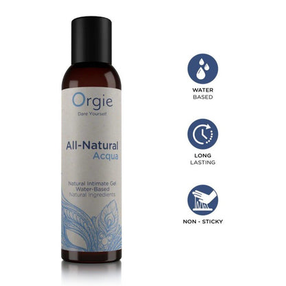 Lubrificante Vaginale All Natural Acqua