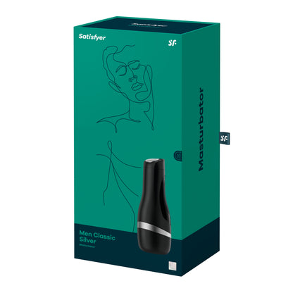 masturbatore men classic silver satisfyer