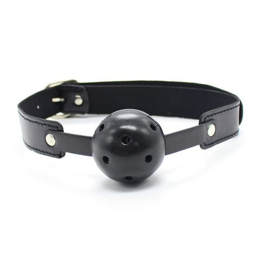 Breath Hole Ball Gag (black)