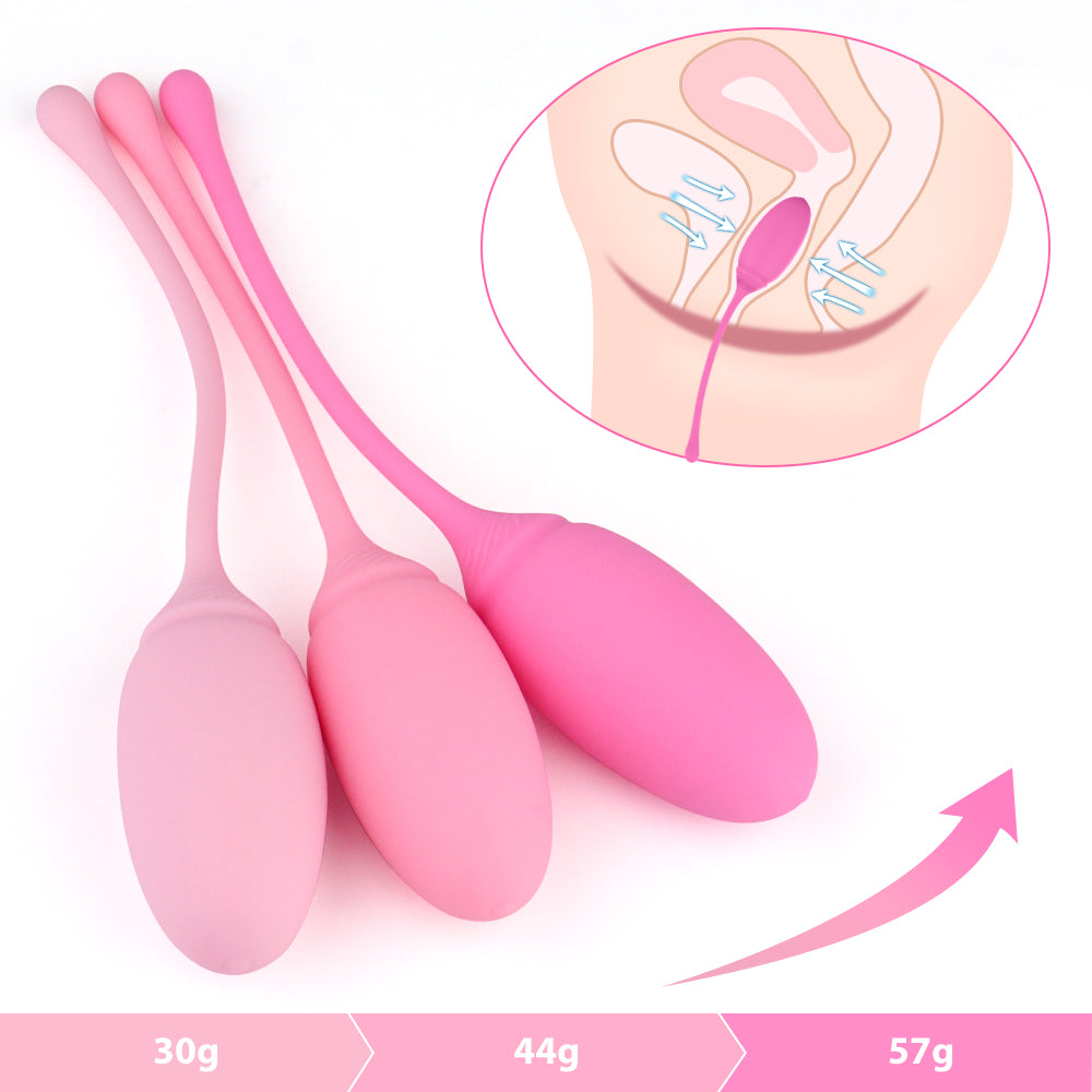 Training Pleasure vaginal balls