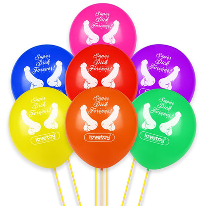 Super Dick party Ballons