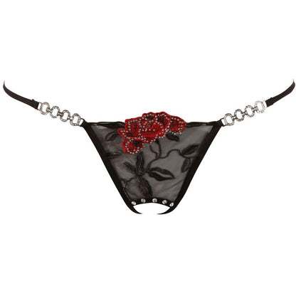 Sexy Rose Black Thong