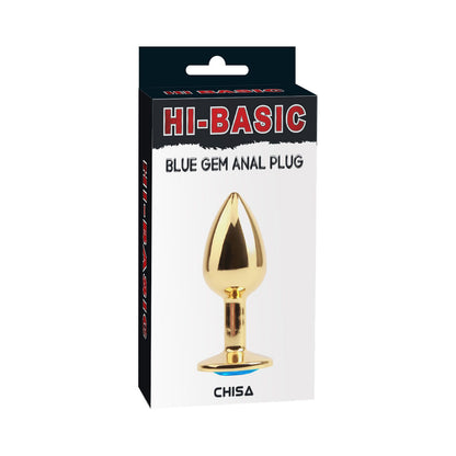 Blue Gem Anal Plug