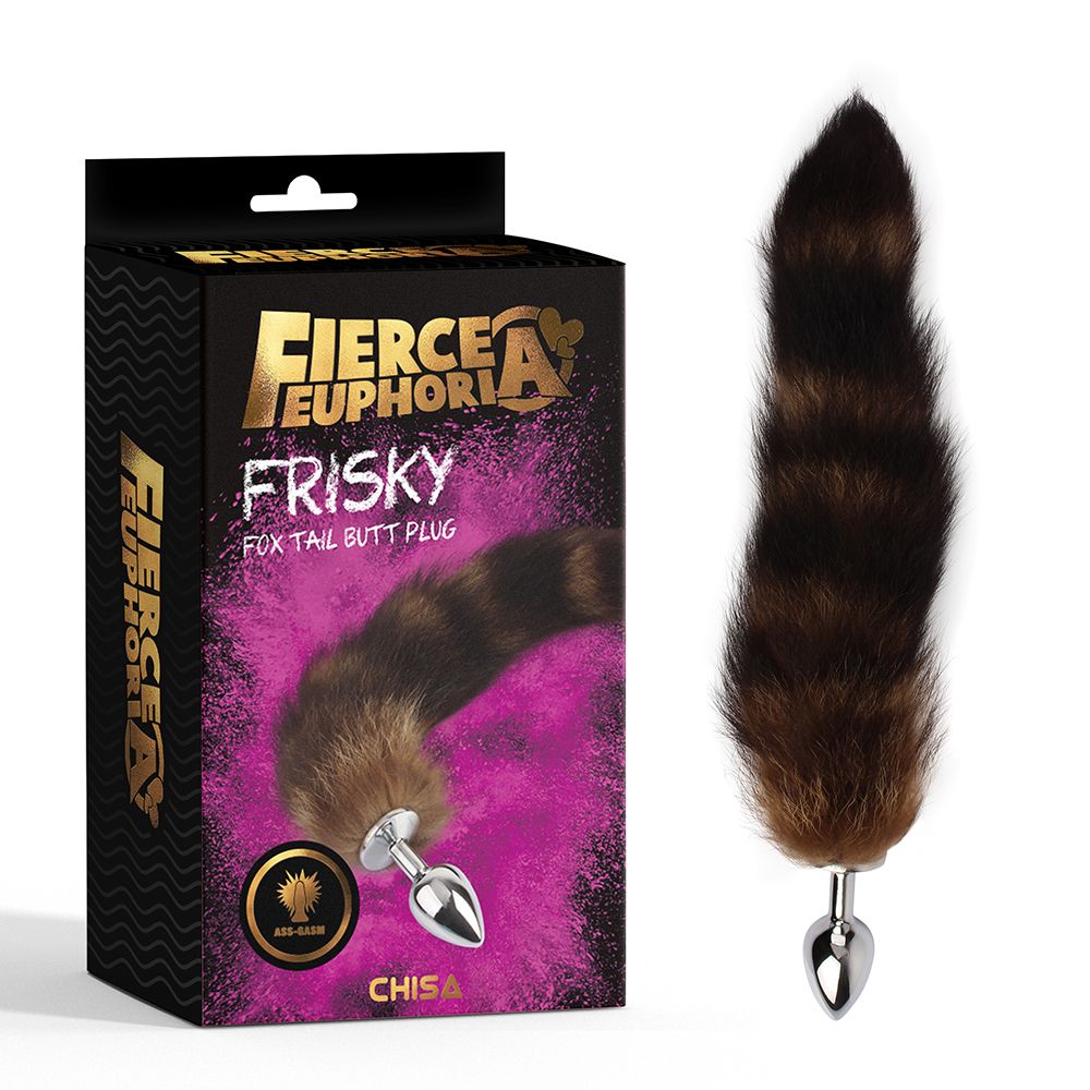 plug anale con coda frisky fox chisa scatola