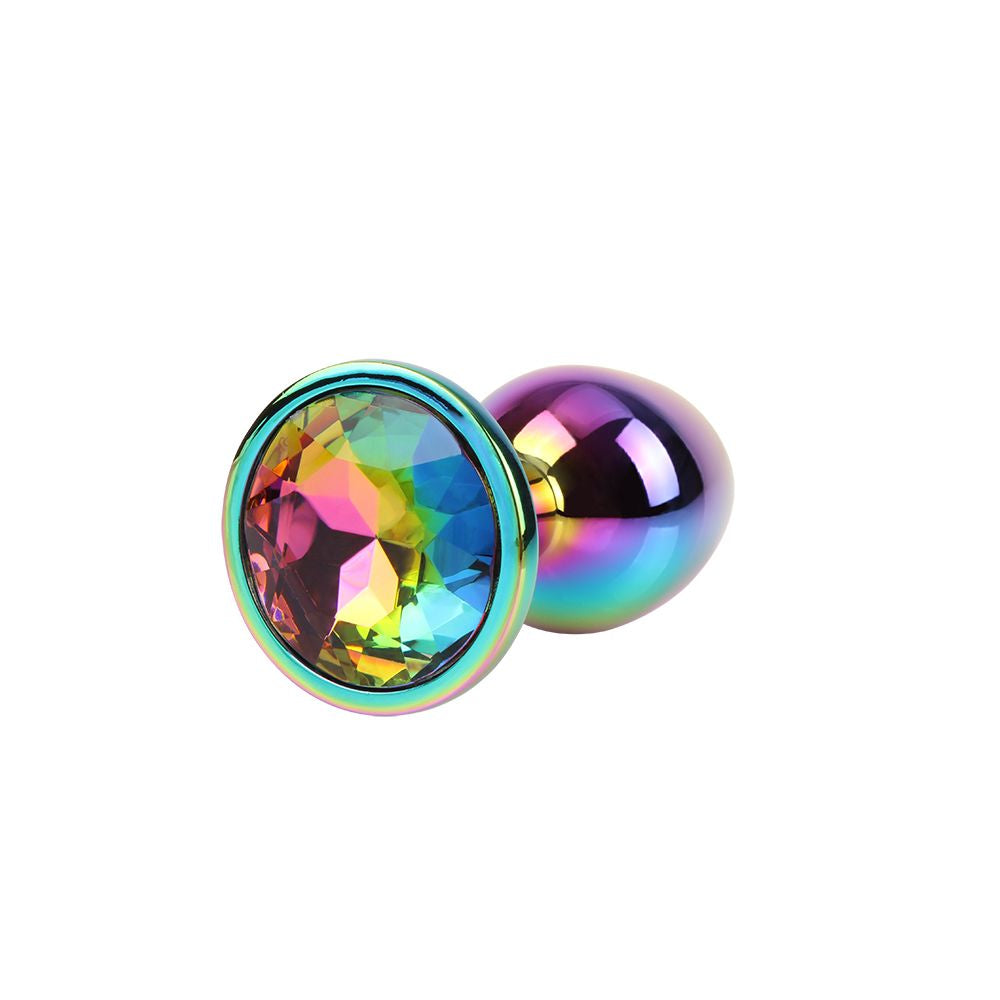 Rainbow Gem Anal Plug Ø 2,7 cm