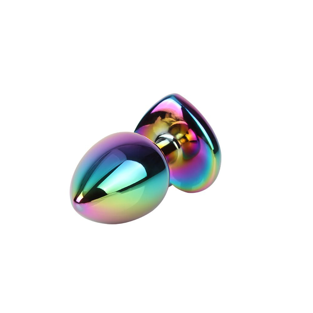 Rainbow Heart Gem Anal Plug Ø 3,3 cm