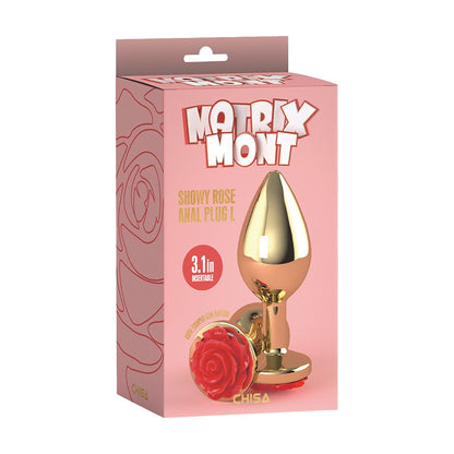 Showy Rose Anal Plug Ø 3,9 cm