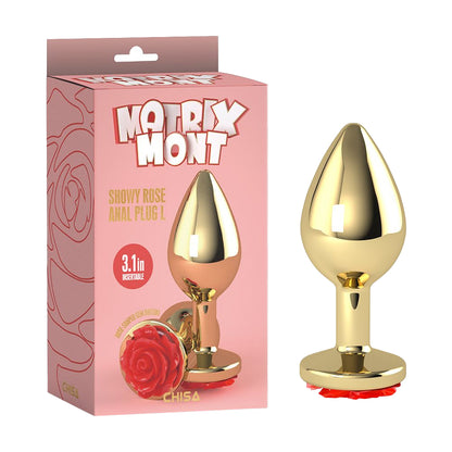 Showy Rose Anal Plug Ø 3,9 cm