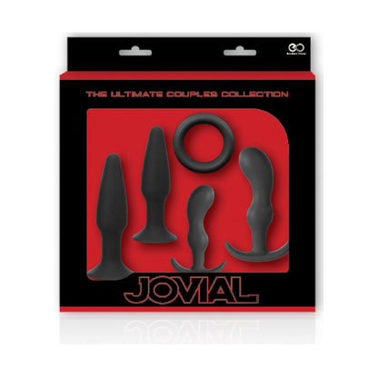 Jovial kit with anal plug and cock ring