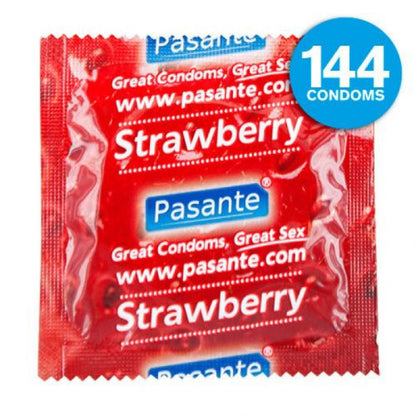 Pasante Strawberry Flavoured Condoms