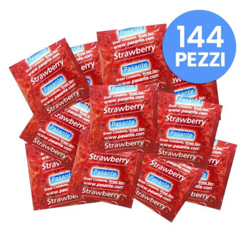 Pasante Strawberry Flavoured Condoms