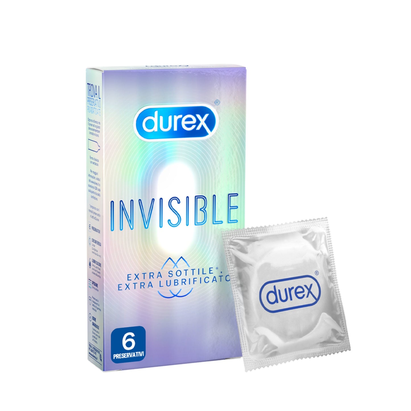 Durex Invisibile Extra Lube Condoms