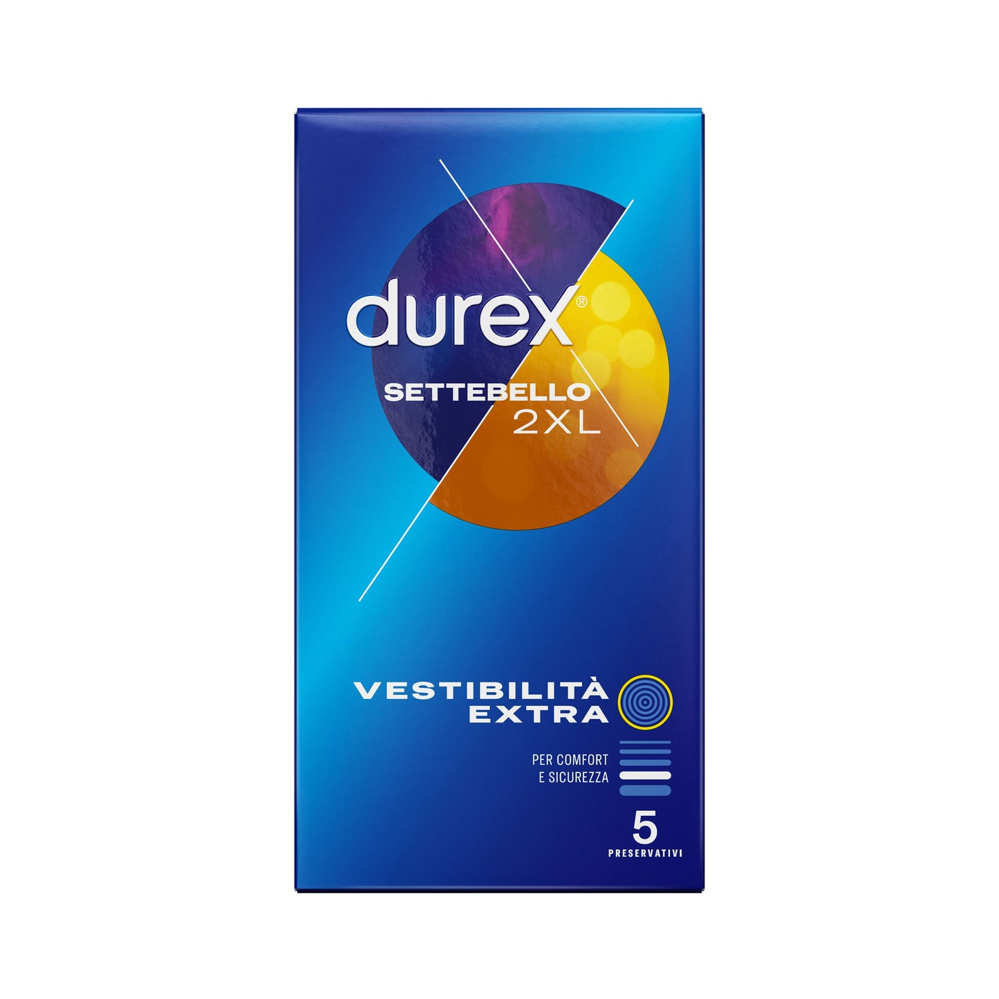 Durex Settebello 2XL condoms 5 pcs