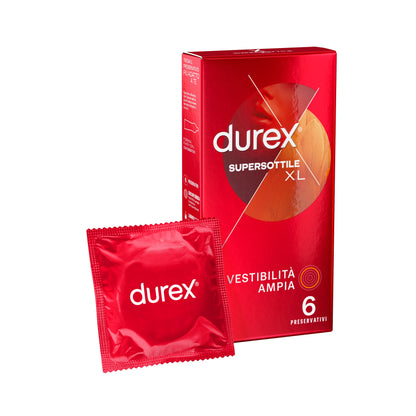 Preservativi Durex Supersottile XL