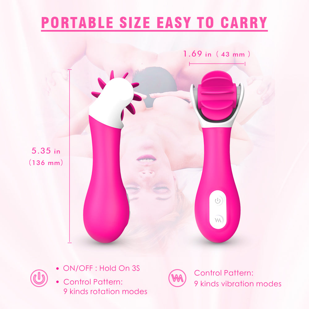 vibratore clitoride crazy tongue toyz4lovers