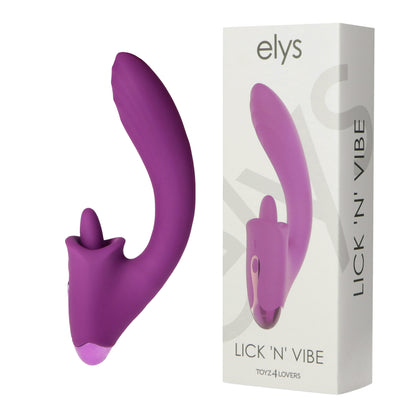 vibratore doppia stimolazione lick and vibe toyz4lovers