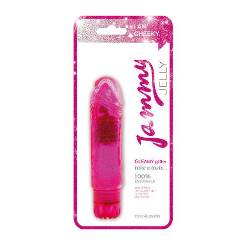 Vibratore Realistico Gleamy Glitter 13,5 cm