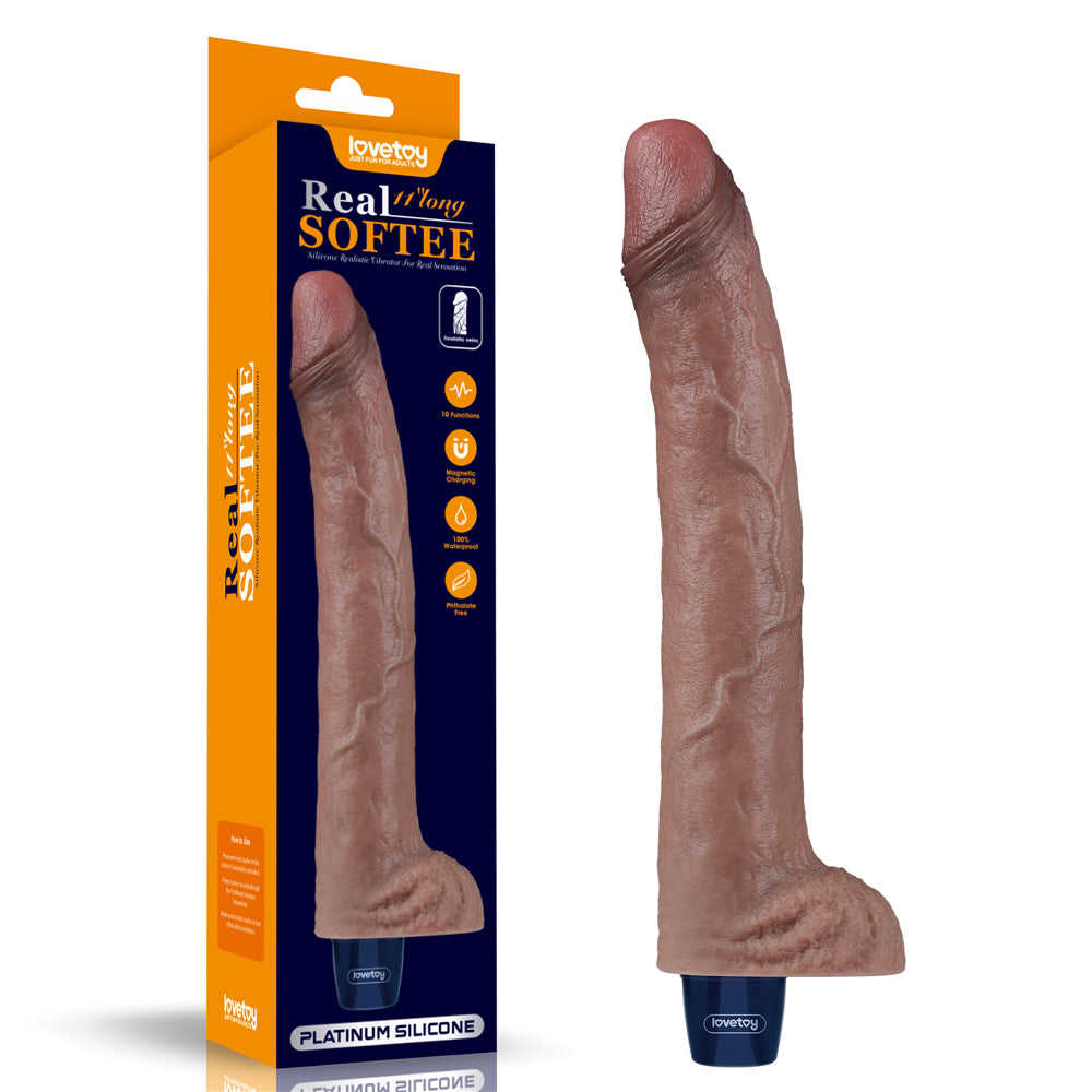 Bouncee Realistic Vibrator 27 cm